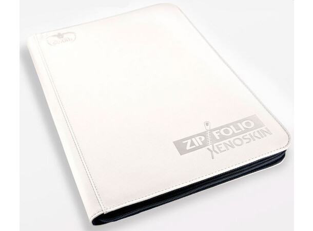 Zipfolio Xenoskin 18-Pocket Vit Ultimate Guard - För 360 kort 